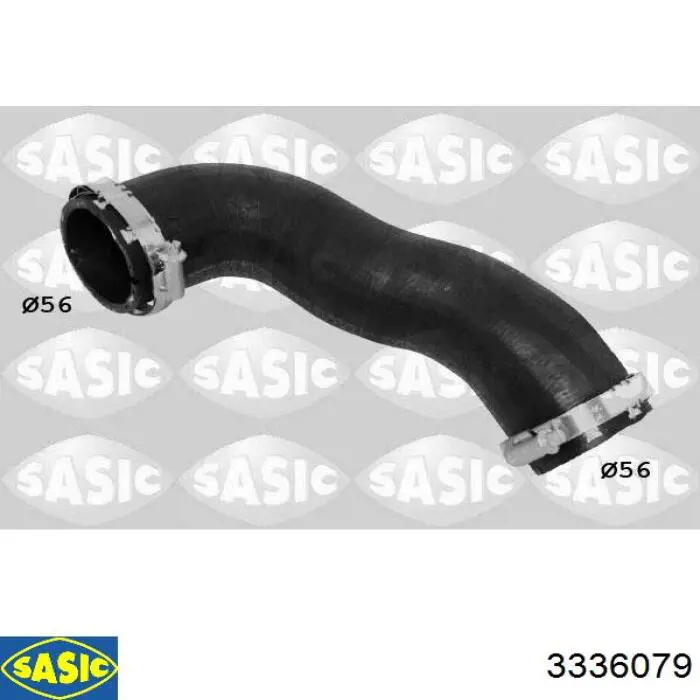 Шланг/патрубок интеркуллера Sasic 3336079 ціна, від 18.41 USD