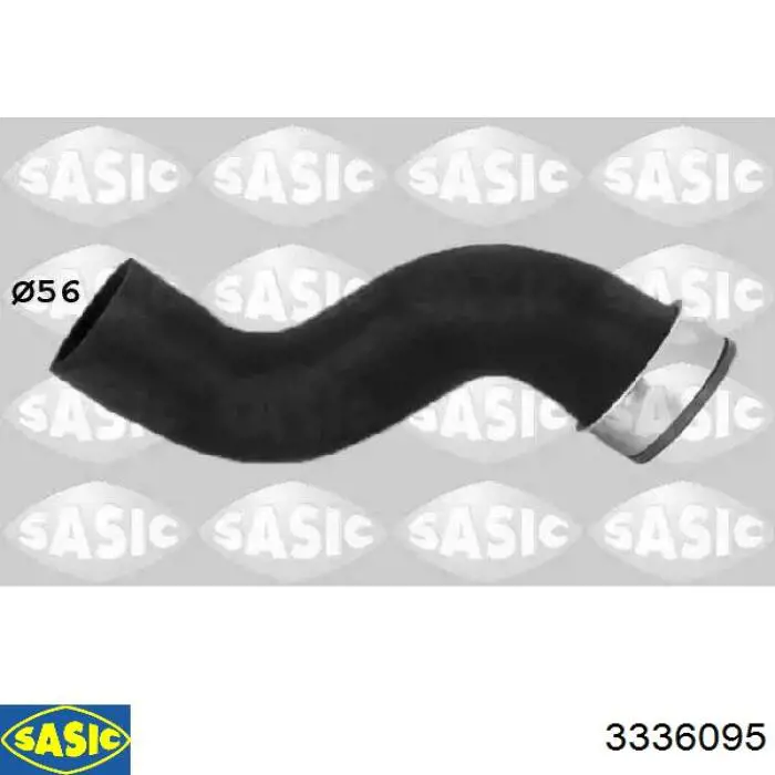 Шланг/патрубок интеркуллера Sasic 3336095 ціна, від 33.60 USD