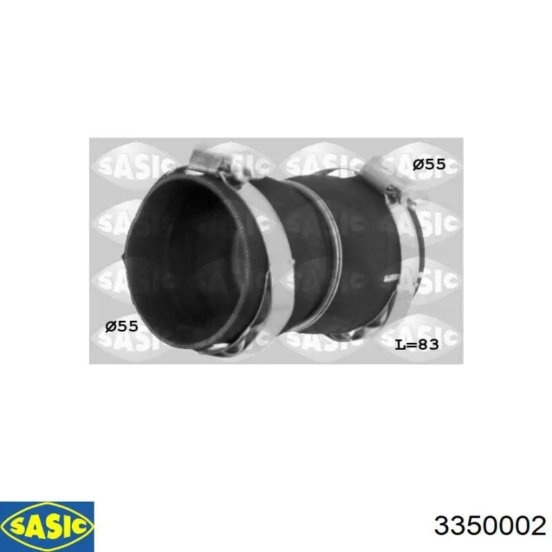 Купити 3350002 Sasic Шланг/патрубок интеркуллера