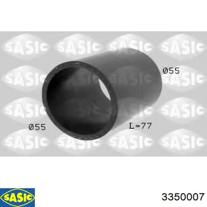Шланг/патрубок интеркуллера Sasic 3350007 ціна, від 19.62 USD