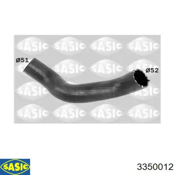 Шланг/патрубок интеркуллера Sasic 3350012 ціна, від 24.27 USD