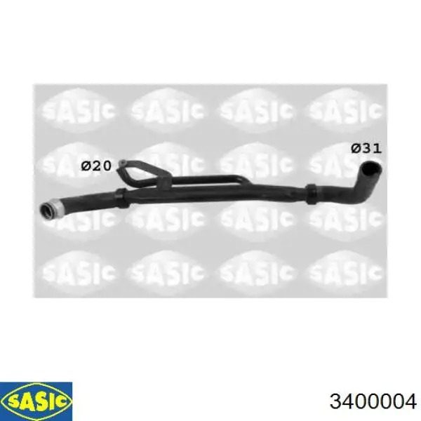 Купити 3400004 Sasic Шланг/патрубок радіатора охолодження, нижній