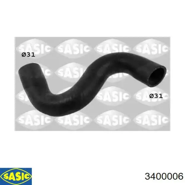 Купити 3400006 Sasic Шланг/патрубок радіатора охолодження, верхній