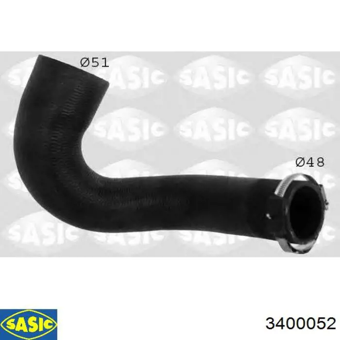 Шланг радіатора опалювача/пічки, обратка Sasic 3400052 ціна, від 13.90 USD