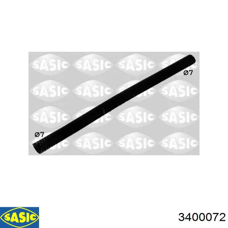 Шланг/патрубок радіатора охолодження, нижній Sasic 3400072 ціна, від 9.18 USD