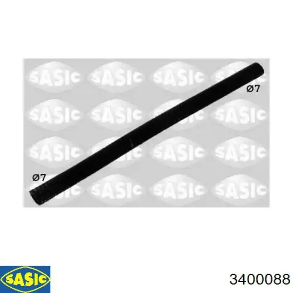 Шланг розширювального бачка, верхній Sasic 3400088 ціна, від 2.78 USD