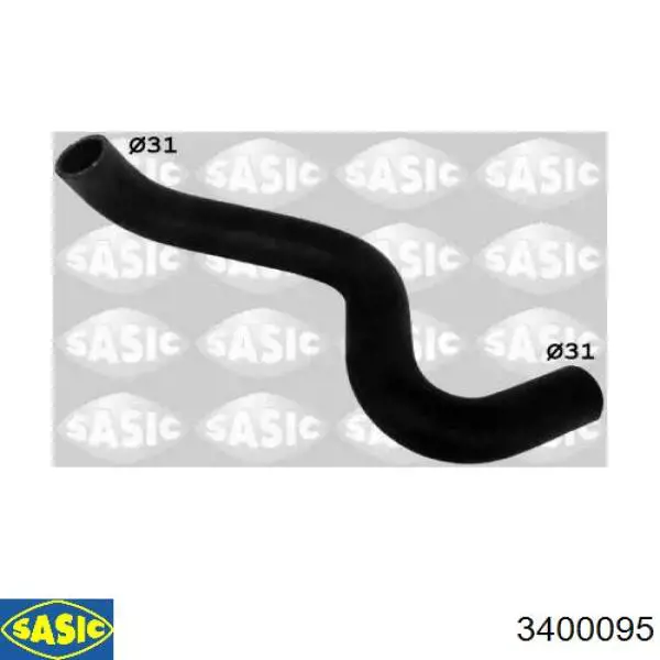 Купити 3400095 Sasic Шланг/патрубок радіатора охолодження, верхній