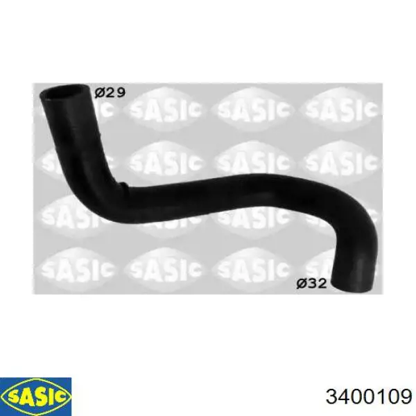 Купити 3400109 Sasic Шланг/патрубок радіатора охолодження, верхній