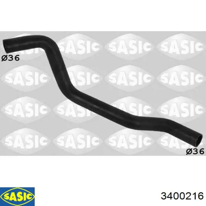 Купити 3400216 Sasic Шланг/патрубок радіатора охолодження, нижній