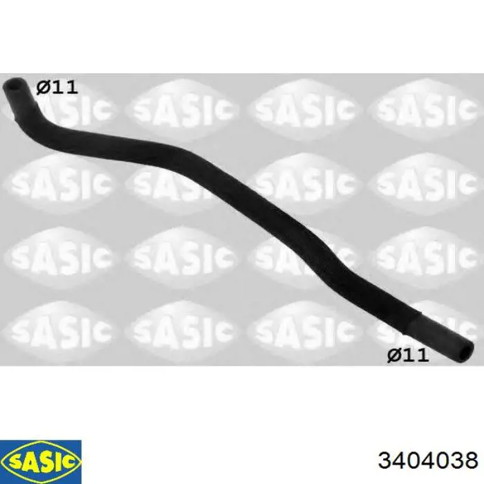 Шланг/патрубок радіатора охолодження, верхній Sasic 3404038 ціна, від 6.03 USD