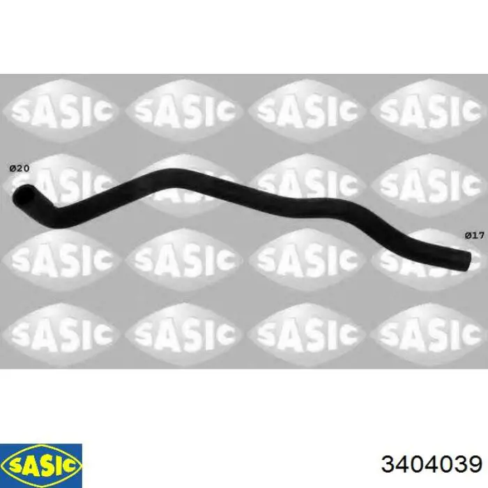 Шланг/патрубок системи охолодження Sasic 3404039 ціна, від 22.97 USD