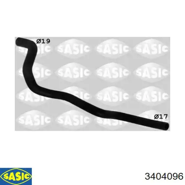 Шланг радіатора опалювача/пічки, подача Sasic 3404096 ціна, від 9.19 USD