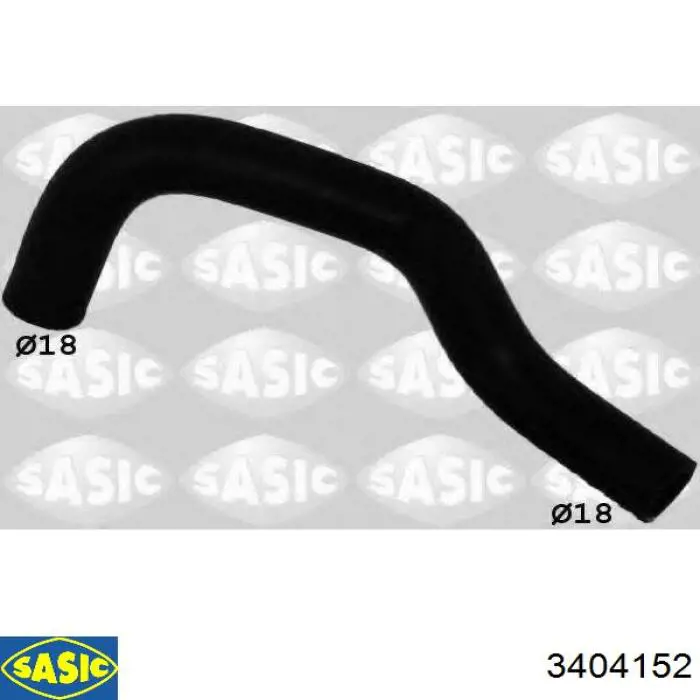 Шланг радіатора опалювача/пічки, подача Sasic 3404152 ціна, від 11.05 USD