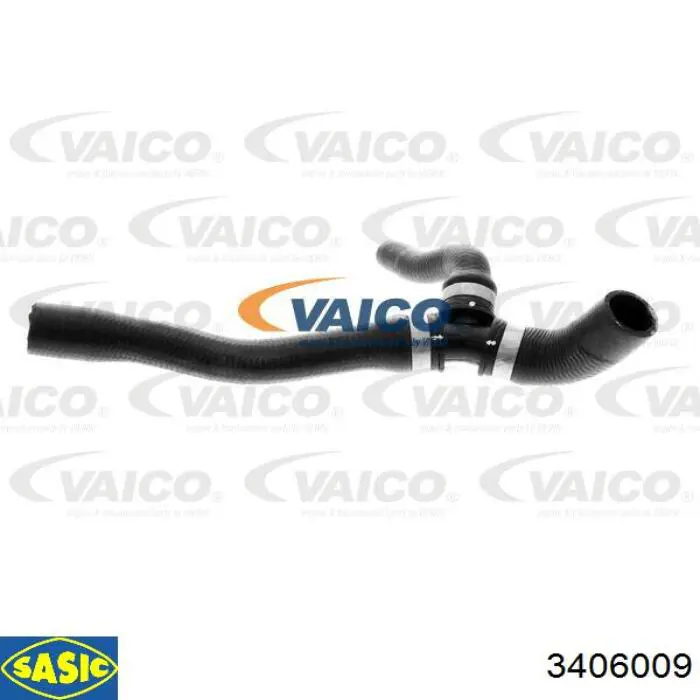 Шланг/патрубок водяного насосу, приймальний Sasic 3406009 ціна, від 12.36 USD