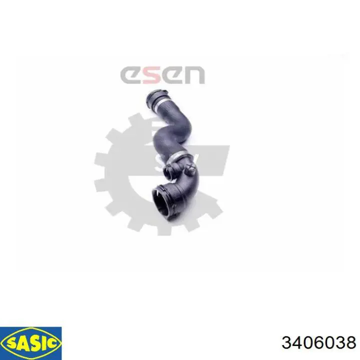 Шланг/патрубок радіатора охолодження, верхній Gates 52834 ціна, від 23.20 USD