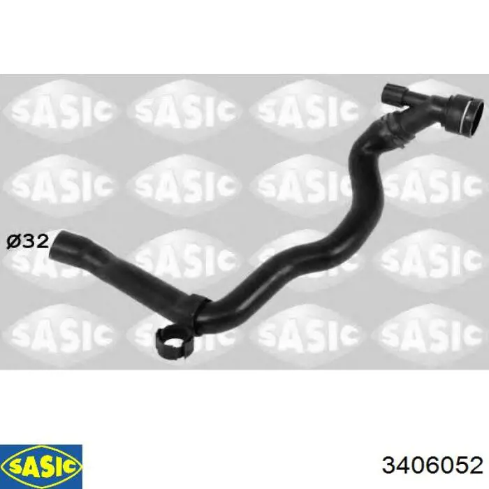Шланг/патрубок системи охолодження Sasic 3406052 ціна, від 14.90 USD