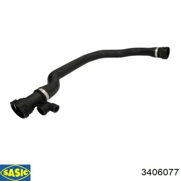 Шланг/патрубок радіатора охолодження, верхній Sasic 3406077 ціна, від 36.47 USD