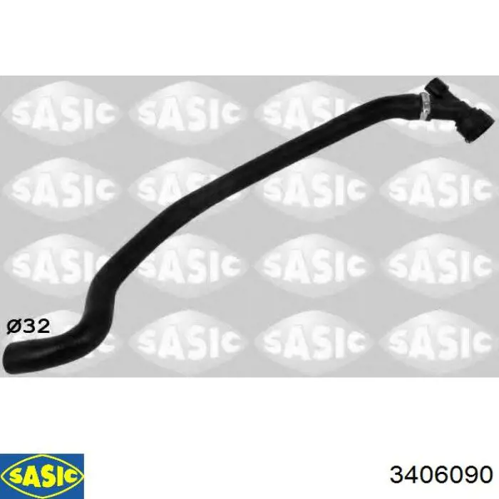 Шланг/патрубок системи охолодження Sasic 3406090 ціна, від 18.40 USD