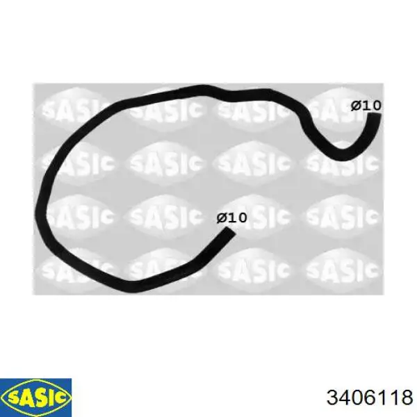Шланг розширювального бачка, нижній Sasic 3406118 ціна, від 10.90 USD