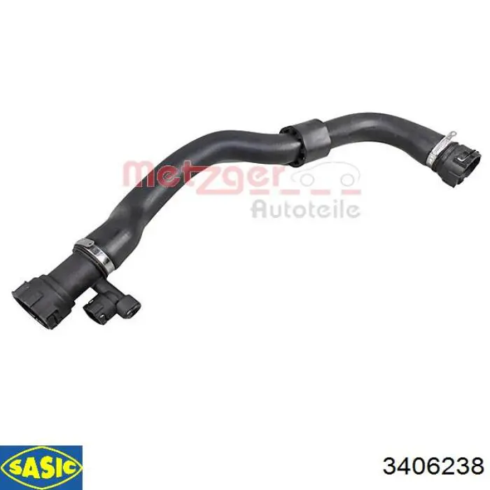 Патрубок системи охолодження Thermotec DWB084TT