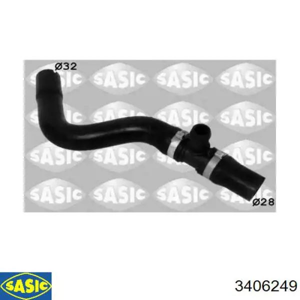 Купити 51790620 Fiat/Alfa/Lancia Шланг/патрубок радіатора охолодження, нижній
