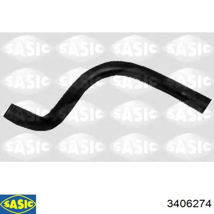 Шланг радіатора опалювача/пічки, обратка Sasic 3406274 ціна, від 7.49 USD