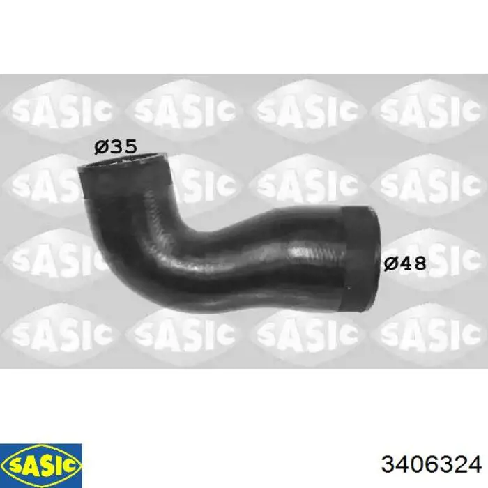 Шланг розширювального бачка, нижній Sasic 3406324 ціна, від 21.65 USD