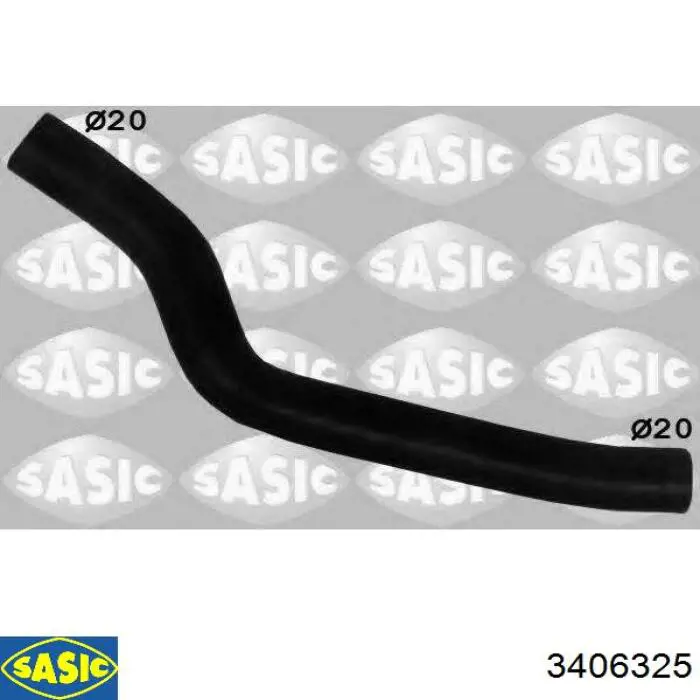 Купити 3406325 Sasic Шланг/патрубок радіатора охолодження, нижній