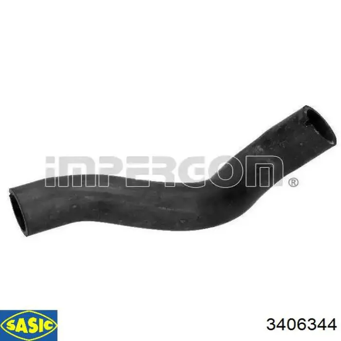 13117573 Opel шланг/патрубок радіатора охолодження, нижній