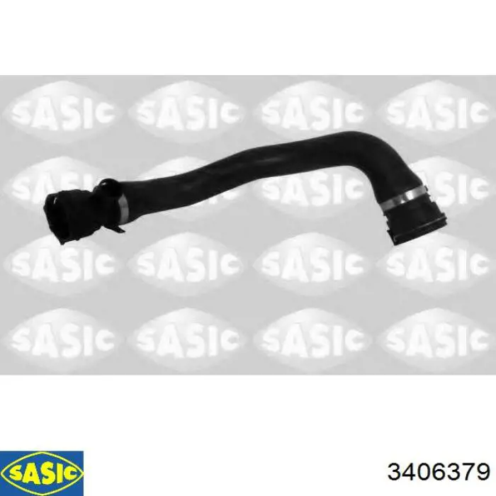Шланг/патрубок радіатора охолодження, нижній Sasic 3406379 ціна, від 26.36 USD