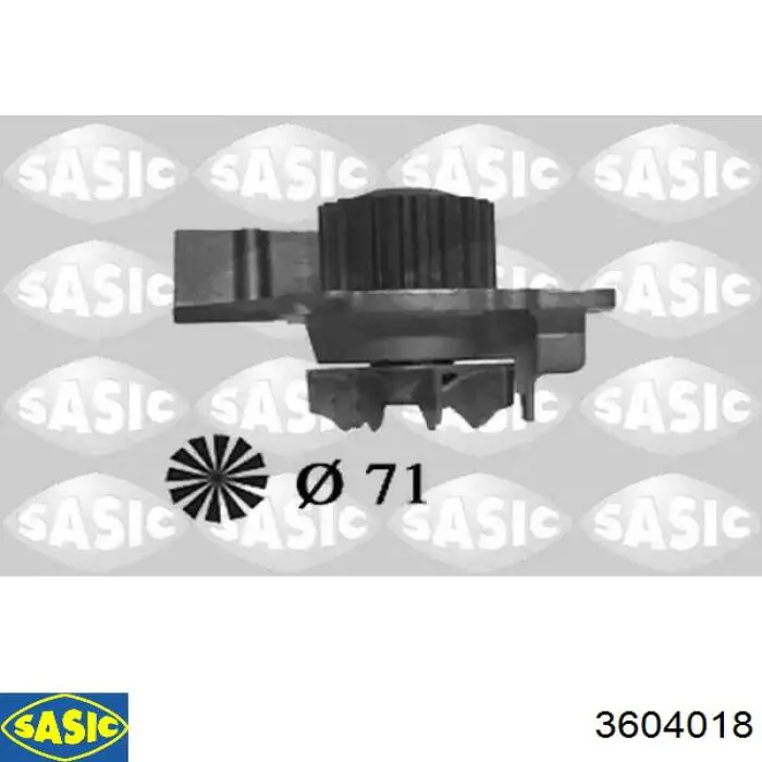 Помпа 2158000Q0A Renault (RVI)