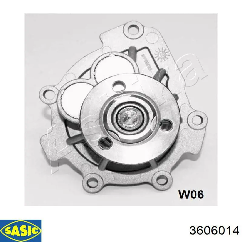 Помпа охолодження Sasic 3606014 ціна, від 33.64 USD