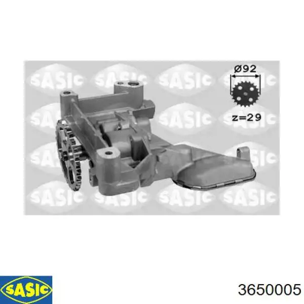 Купити 3650005 Sasic Насос маслозакачуючий