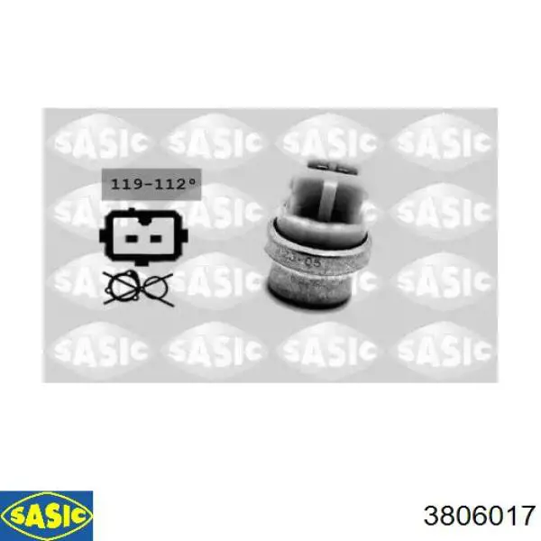 Датчик температури радіатора Sasic 3806017 ціна, від 4.56 USD