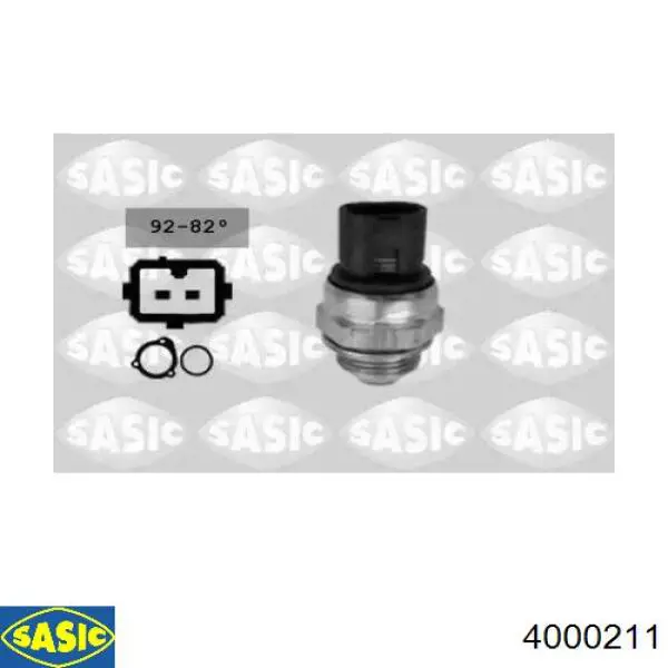 Купити 4000211 Sasic Датчик включення вентилятора