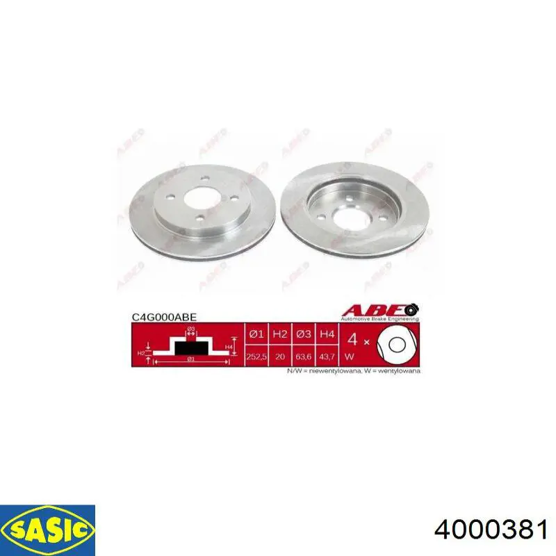 Термостат в зборі Sasic 4000381