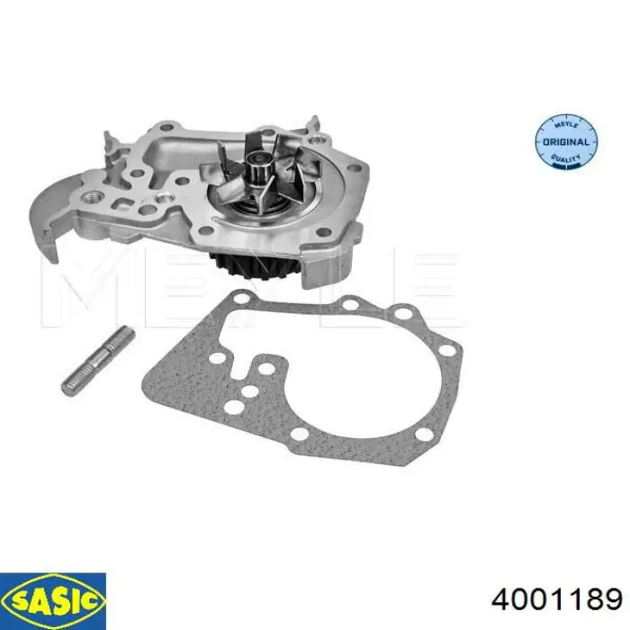 Помпа охолодження Sasic 4001189 ціна, від 22.49 USD