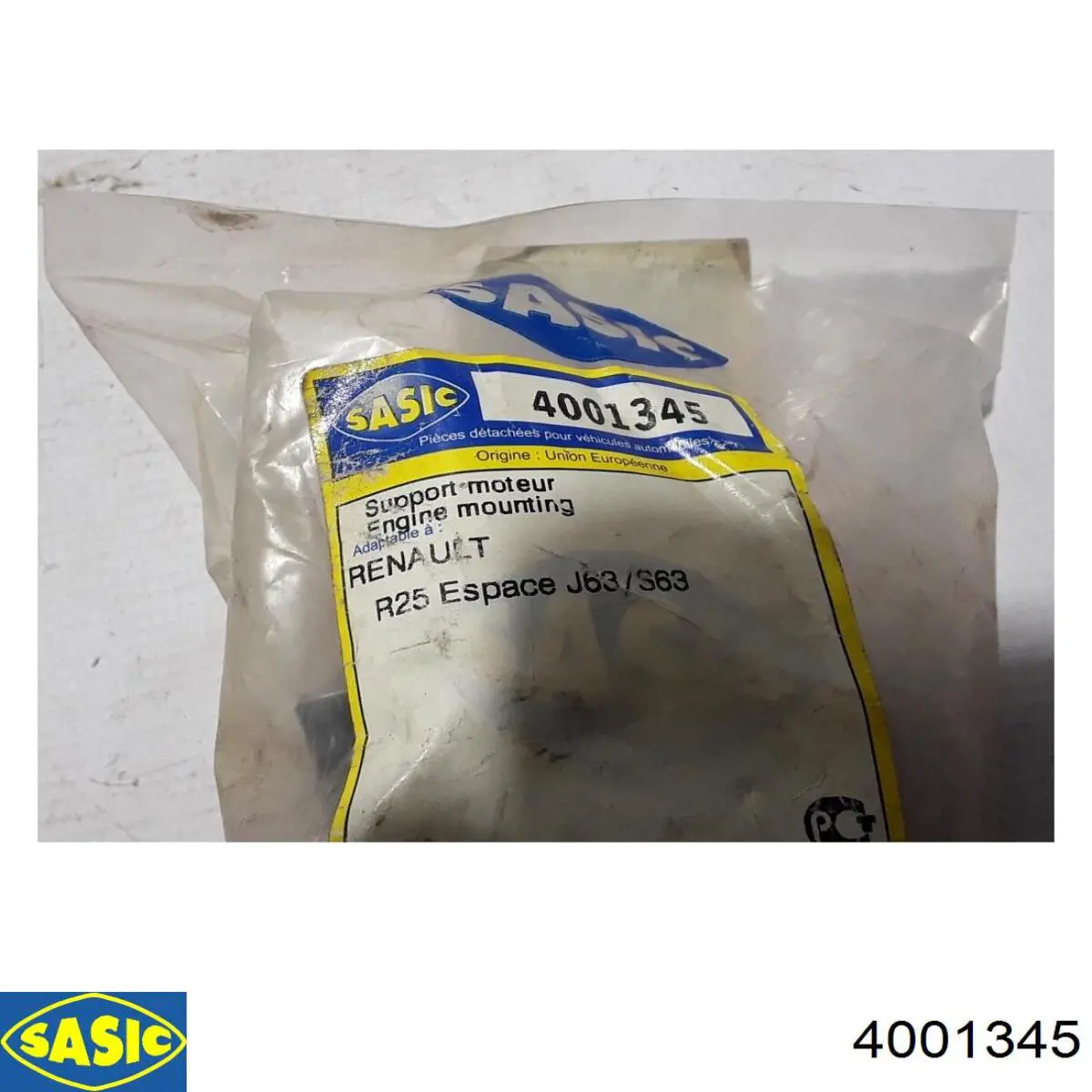 Подушка (опора) двигуна, права 4001345 Sasic