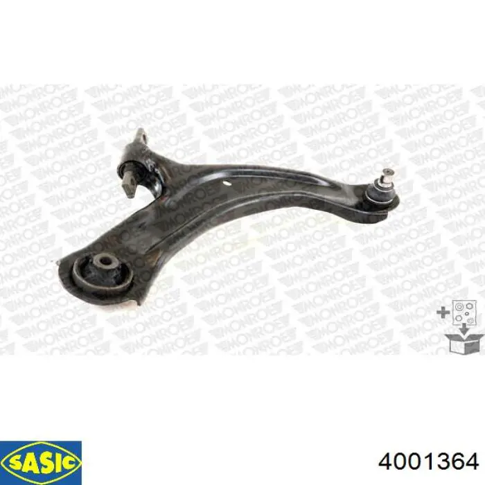 Подушка (опора) двигуна, ліва 4001364 Sasic