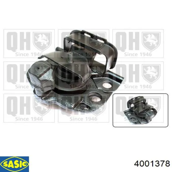 Передня опора двигуна Metalcaucho 04086