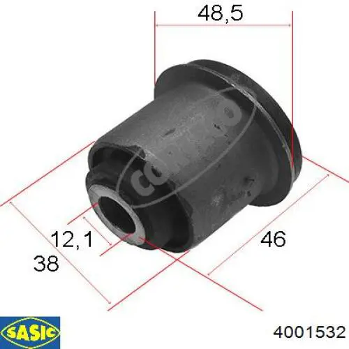 Купити 4001532 Sasic Сайлентблок передньої підвіски