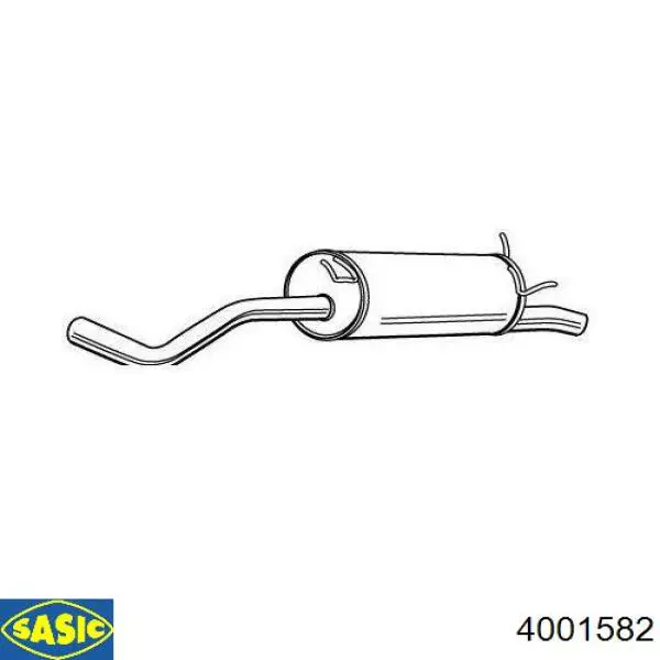 Купити 22411008S Formpart/Otoform Подушка глушника
