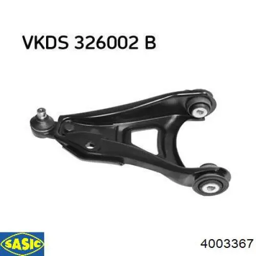Купити 4003367 Sasic Лівий важіль передній нижній підвіски