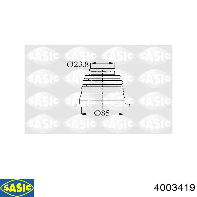 Пильник ШРКШа внутрішній лівий 7701464129 Renault (RVI)