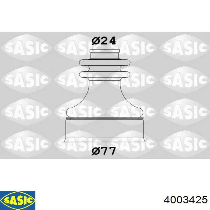 Купити 4003425 Sasic Пильник гранати внутрішній, правий