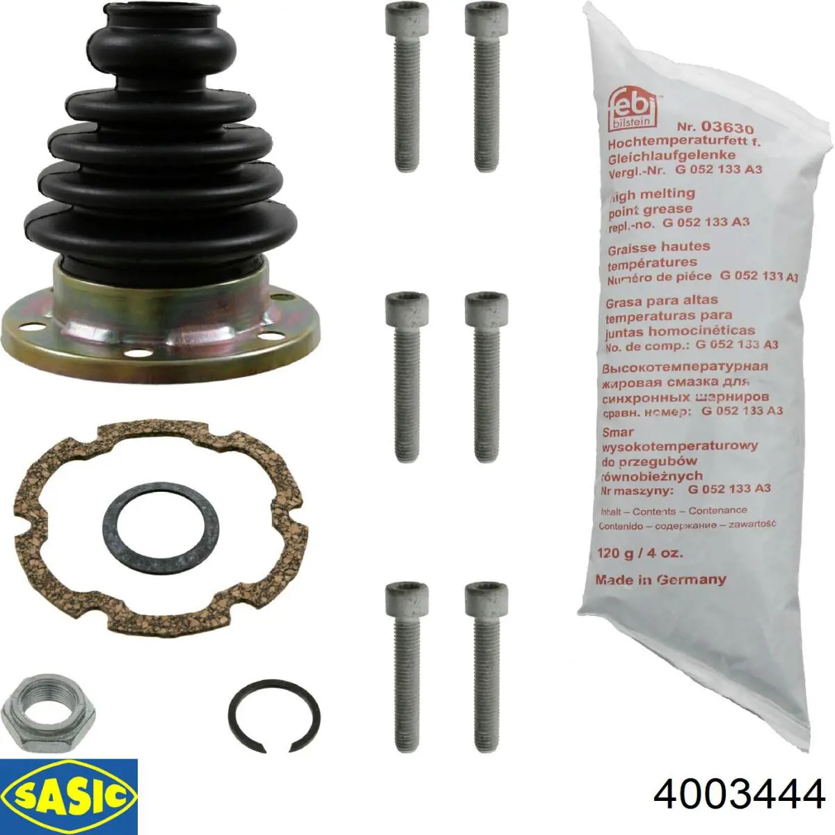 0026083 GKN-Spidan Пильник гранати внутрішній задній