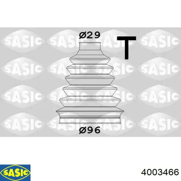 Купити 4003466 Sasic Пильник шарніра приводу