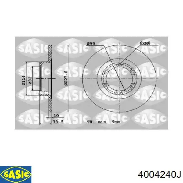 Купити 1834575 Ford Ротор гальмівний