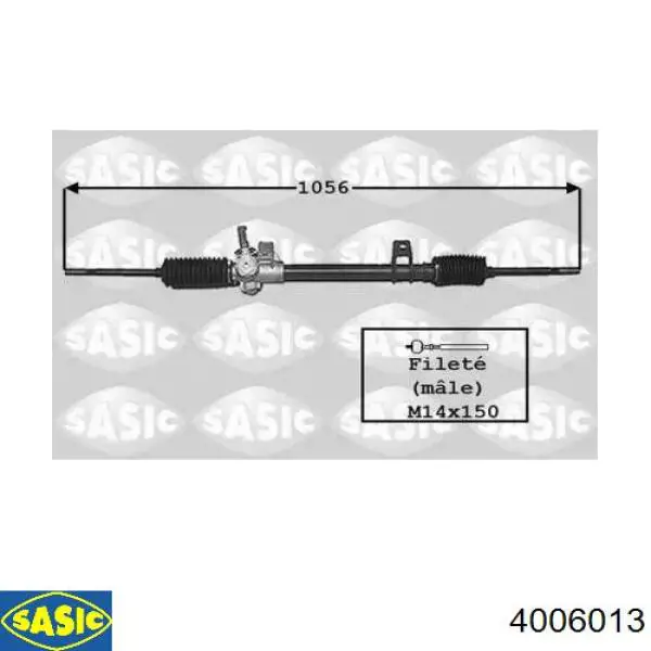 Рульова рейка 1GS5554 GS