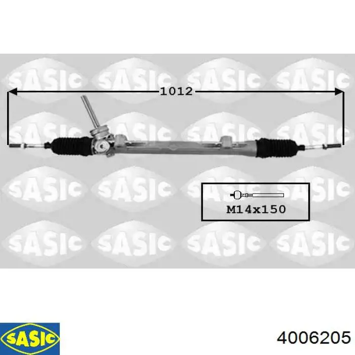 Купити 4006205 Sasic Рульова рейка
